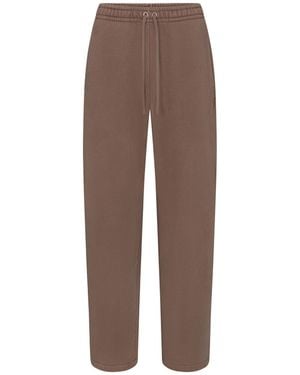 Skims Straight Leg Pants - Brown