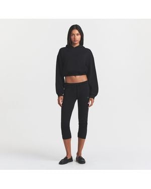 Skims Legging With Embossed Logo - Black