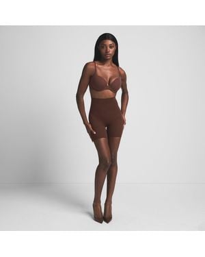 Skims High-Waisted Mid Thigh Short - Brown