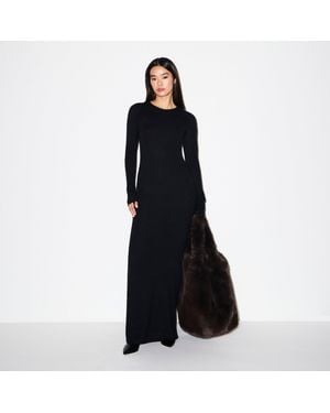Skims Long Dress - Black