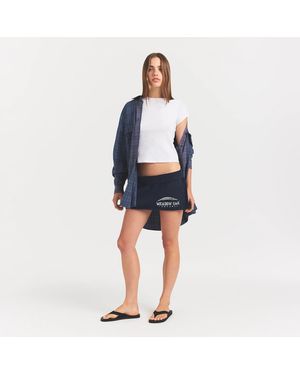 Skims Oversized Shirt - Blue