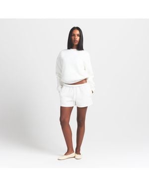 Skims Classic Crewneck - White
