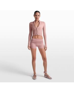 Skims 3" Foldover Short - Pink