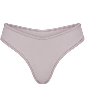 Skims Dipped Thong - Purple