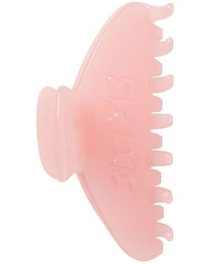 Skims Embossed Logo Claw Clip - Pink