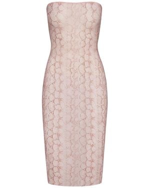 Skims Midi Tube Dress - Brown