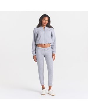 Skims Legging With Embossed Logo - Blue
