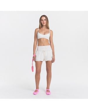 Skims Runner Short - White