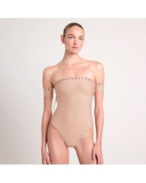 Skims Body Strapless Bodysuit - Pink