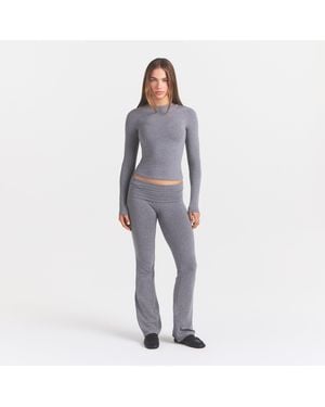 Skims Foldover Pant - Gray