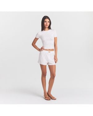 Skims Loose Boxer - White