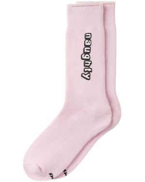 Skims Plush Socks - Pink