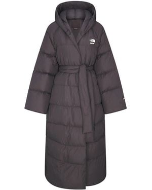 Skims Nuptse Wrap Parka - Gray