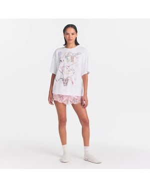 Skims Relaxed T-Shirt - Red