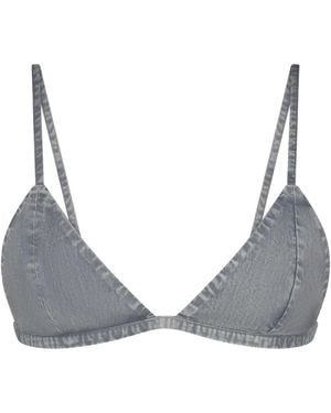 Skims Triangle Bralette - Gray