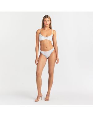 Skims Scoop Bralette - Gray