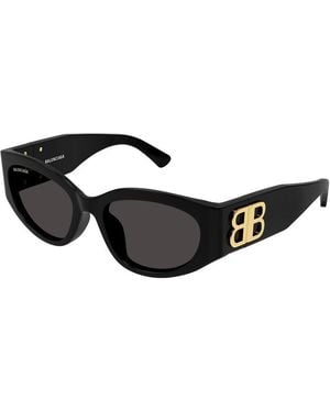 Balenciaga Bb0324Sk Asian Fit 002 - Black