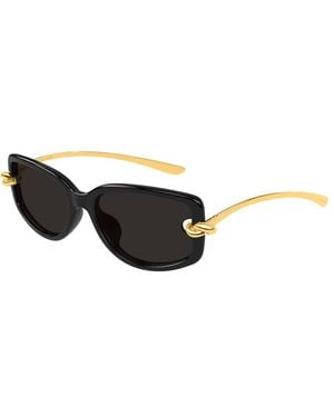Bottega Veneta Bv1440Sa Asian Fit 001 - Black