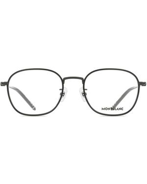 Montblanc Mb0368Oa Asian Fit 001 - Black