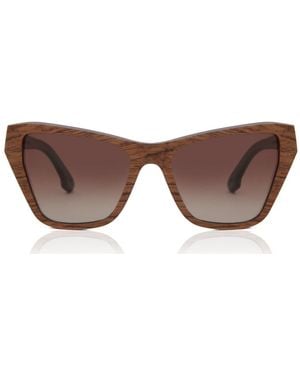 SmartBuy Collection Oh My Woodness! Shorea Polarized Ws610-A-05 - Brown