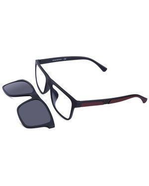Emporio Armani Ea4115F Asian Fit With Clip-On 50421W - Black