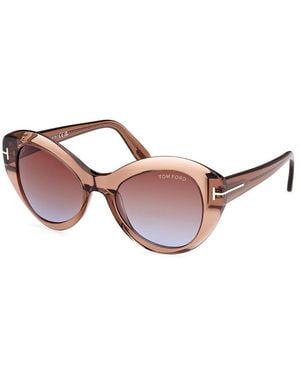 Tom Ford Ft1084 Guinevere 48F - Black