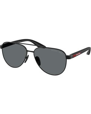 Prada Linea Rossa Ps A52S Polarized 1Ab5Z1 - Black