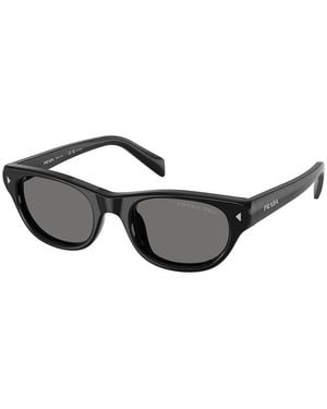 Prada Pr C08Sf Asian Fit Polarized 16K90T - Black