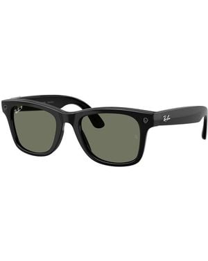 Ray-ban Meta Rw4011 Square Gen 3 Polarized 601/9A - Black