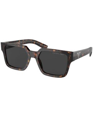 Prada Pr 03Zsf Asian Fit Polarized 2Au08G - Black
