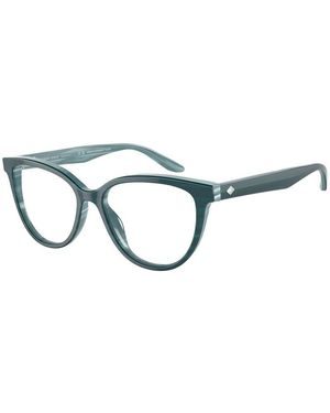 Giorgio Armani Ar7228U 5970 Optical Frames Acetate Cat Eye Normal - Black