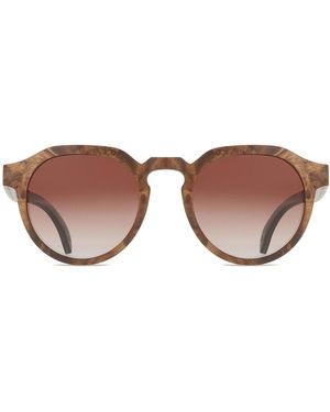 SmartBuy Collection Oh My Woodness! Kaia Polarized Ws003-A15-05 - Brown