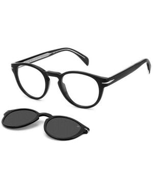 David Beckham Db 7104/Cs With Clip-On 807/M9 - Black