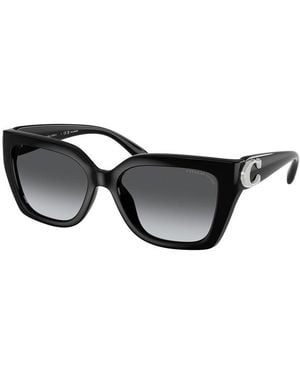 COACH Hc8408U Cw195 Polarized 5002T3 - Black