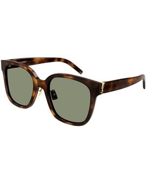 Saint Laurent Sl M105/F Asian Fit 003 - Black