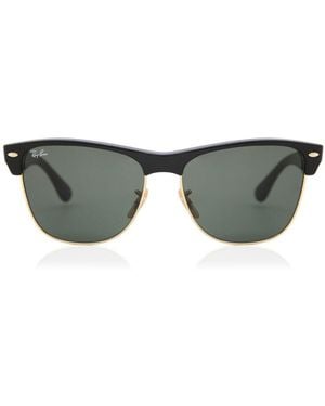 Ray-Ban Rb4175 Clubmaster Oversized 877 Women's Sunglasses - Black