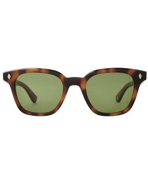 Garrett Leight Broadway Sun Spbrnsh/Sfpgn - Green
