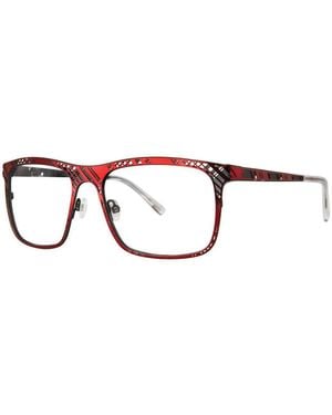 Jhane Barnes Skew Lines Brick/Gunmetal - Black