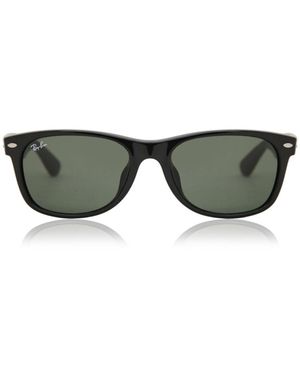 Ray-Ban Rb2132f New Wayfarer Asian Fit 901l Sunglasses - Green