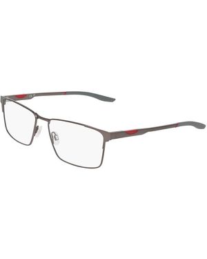 Nike 8143 070 Optical Frames Metal Squared Normal - Black