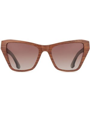 SmartBuy Collection Oh My Woodness! Timber Twist Polarized Ws610-A08-05 - Brown