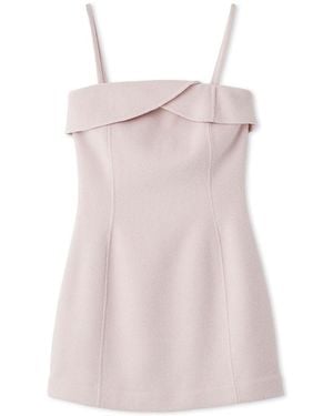 SNIDEL Bare Mini Dress - Pink