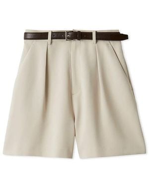 SNIDEL Simple Shorts - Natural