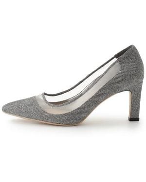 SNIDEL Heel Pointed-Toe Pumps - Gray