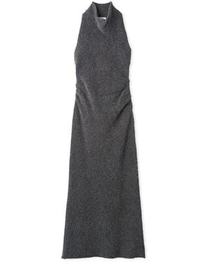 SNIDEL [High Quality] Merino Wool Knit Dress - Gray