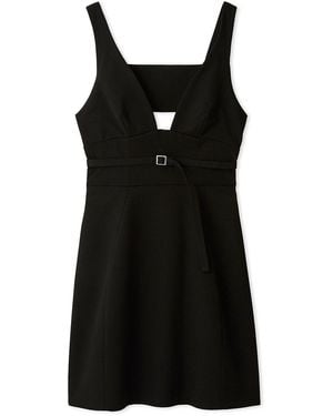 SNIDEL Designer Mini Dress - Black