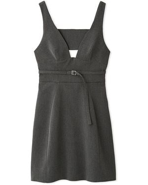 SNIDEL Designer Mini Dress - Black