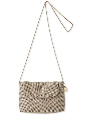 SNIDEL Jeweled Mini Pouch - White