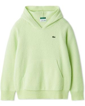 SNIDEL Lacoste Knit Hoodie - Green