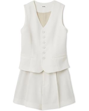 SNIDEL Vest & Shorts Set - White